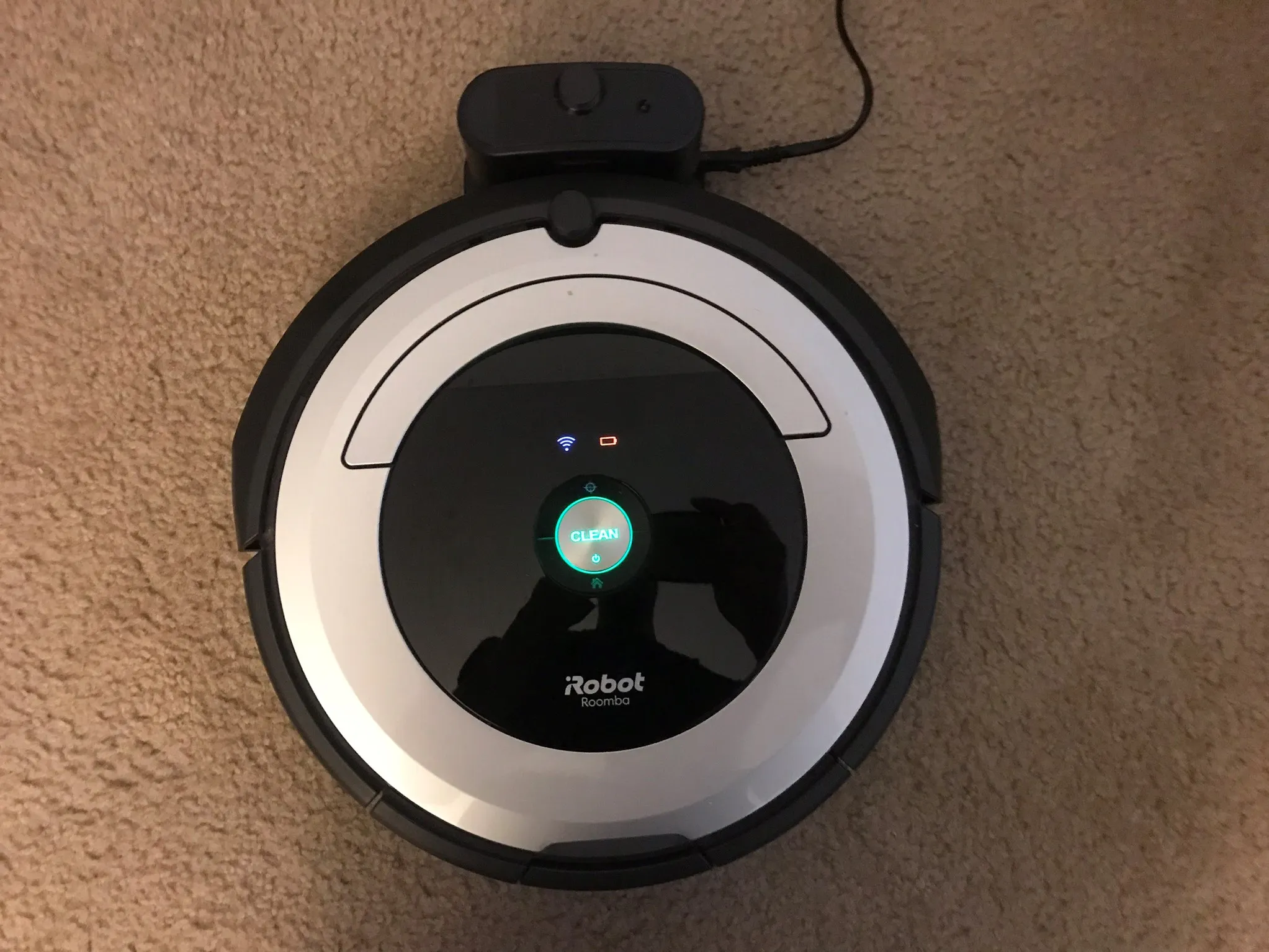 iRobot Roomba 690 on charging base