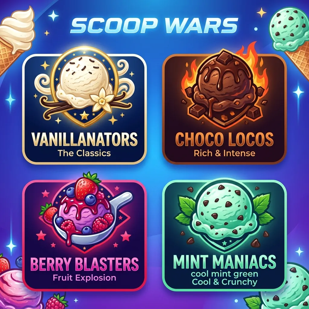 Scoop Wars Teams